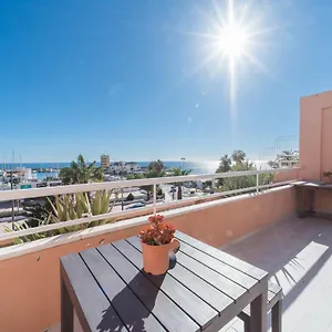  Apartamento Expoholidays-Primera linea puerto Aguadulce con Garaje